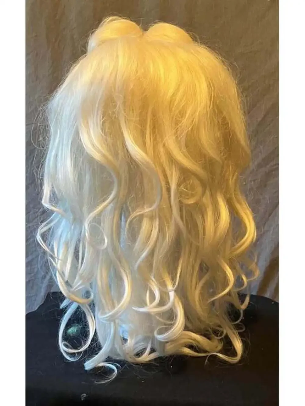 Blonde Lace Front Drag Wig with Victory Rolls